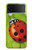 S0892 天道虫 Ladybug Samsung Galaxy Z Flip 3 5G バックケース、フリップケース・カバー