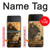 S1046 ライオン 森の王 Lion King of Forest Samsung Galaxy Z Flip 3 5G バックケース、フリップケース・カバー