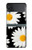 S2477 デイジーの花 Daisy flower Samsung Galaxy Z Flip 3 5G バックケース、フリップケース・カバー