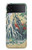 S2491 北斎 霧降の滝 Hokusai Kirifuri Waterfall at Kurokami Mountain Samsung Galaxy Z Flip 3 5G バックケース、フリップケース・カバー