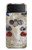 S2639 ニール・アームストロングホワイト宇宙飛行士の宇宙服 Neil Armstrong White Astronaut Space Suit Samsung Galaxy Z Flip 3 5G バックケース、フリップケース・カバー