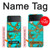 S2688 アクアターコイズ宝石グラフィックプリント Aqua Copper Turquoise Gemstone Graphic Printed Samsung Galaxy Z Flip 3 5G バックケース、フリップケース・カバー