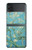 S2692 開花アーモンドの木 フィンセント・ファン・ゴッホ Vincent Van Gogh Almond Blossom Samsung Galaxy Z Flip 3 5G バックケース、フリップケース・カバー