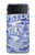 S2768 ウィローパターン グラフィック Willow Pattern Graphic Samsung Galaxy Z Flip 3 5G バックケース、フリップケース・カバー