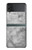 S2845 グレーマーブル Gray Marble Texture Samsung Galaxy Z Flip 3 5G バックケース、フリップケース・カバー