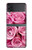 S2943 ピンクローズ Pink Rose Samsung Galaxy Z Flip 3 5G バックケース、フリップケース・カバー