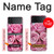 S2943 ピンクローズ Pink Rose Samsung Galaxy Z Flip 3 5G バックケース、フリップケース・カバー