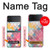 S2947 キャンディパステルカラー Candy Minimal Pastel Colors Samsung Galaxy Z Flip 3 5G バックケース、フリップケース・カバー