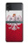 S3005 ポーランドサッカー Poland Football Soccer Flag Samsung Galaxy Z Flip 3 5G バックケース、フリップケース・カバー