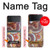 S3034 大理石グラフィック Colored Marble Texture Printed Samsung Galaxy Z Flip 3 5G バックケース、フリップケース・カバー