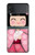 S3042 雛人形 着物桜 Japan Girl Hina Doll Kimono Sakura Samsung Galaxy Z Flip 3 5G バックケース、フリップケース・カバー