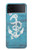 S3053 マリンアンカー Marine Anchor Blue Samsung Galaxy Z Flip 3 5G バックケース、フリップケース・カバー