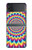 S3162 カラフルなサイケデリック Colorful Psychedelic Samsung Galaxy Z Flip 3 5G バックケース、フリップケース・カバー