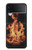 S3379 ファイアーフレーム Fire Frame Samsung Galaxy Z Flip 3 5G バックケース、フリップケース・カバー