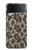 S3389 シームレスなヘビ皮パターングラフィック Seamless Snake Skin Pattern Graphic Samsung Galaxy Z Flip 3 5G バックケース、フリップケース・カバー