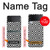 S3424 ルタ柄 Ruta Pattern Samsung Galaxy Z Flip 3 5G バックケース、フリップケース・カバー