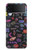 S3433 ビンテージネオングラフィック Vintage Neon Graphic Samsung Galaxy Z Flip 3 5G バックケース、フリップケース・カバー