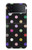 S3532 カラフルな水玉 Colorful Polka Dot Samsung Galaxy Z Flip 3 5G バックケース、フリップケース・カバー
