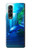 S0385 イルカ Dolphin Samsung Galaxy Z Fold 3 5G バックケース、フリップケース・カバー