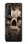 S0552 スカル Skull Samsung Galaxy Z Fold 3 5G バックケース、フリップケース・カバー