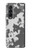 S2186 グレー迷彩グラフィックプリント Gray Camo Camouflage Graphic Printed Samsung Galaxy Z Fold 3 5G バックケース、フリップケース・カバー