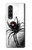 S2386 クロゴケグモ Black Widow Spider Samsung Galaxy Z Fold 3 5G バックケース、フリップケース・カバー