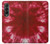 S2480 赤絞り染め Tie Dye Red Samsung Galaxy Z Fold 3 5G バックケース、フリップケース・カバー