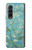 S2692 開花アーモンドの木 フィンセント・ファン・ゴッホ Vincent Van Gogh Almond Blossom Samsung Galaxy Z Fold 3 5G バックケース、フリップケース・カバー
