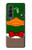 S2762 マガモ タキシード 漫画 Green Head Mallard Duck Tuxedo Cartoon Samsung Galaxy Z Fold 3 5G バックケース、フリップケース・カバー