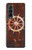 S2766 船 ホイール 錆 Ship Wheel Rusty Texture Samsung Galaxy Z Fold 3 5G バックケース、フリップケース・カバー