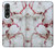 S2920 ブラッディマーブルグラフィックプリント Bloody Marble Samsung Galaxy Z Fold 3 5G バックケース、フリップケース・カバー