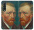 S3335 ヴィンセント・ヴァン・ゴッホ ポートレート Vincent Van Gogh Self Portrait Samsung Galaxy Z Fold 3 5G バックケース、フリップケース・カバー