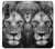 S3372 ライオンの顔 Lion Face Samsung Galaxy Z Fold 3 5G バックケース、フリップケース・カバー