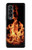 S3379 ファイアーフレーム Fire Frame Samsung Galaxy Z Fold 3 5G バックケース、フリップケース・カバー