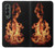 S3379 ファイアーフレーム Fire Frame Samsung Galaxy Z Fold 3 5G バックケース、フリップケース・カバー