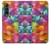 S3477 抽象的なダイヤモンドパターン Abstract Diamond Pattern Samsung Galaxy Z Fold 3 5G バックケース、フリップケース・カバー