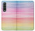 S3507 カラフルな虹 パステル Colorful Rainbow Pastel Samsung Galaxy Z Fold 3 5G バックケース、フリップケース・カバー