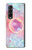 S3709 ピンクギャラクシー Pink Galaxy Samsung Galaxy Z Fold 3 5G バックケース、フリップケース・カバー