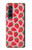 S3719 いちご柄 Strawberry Pattern Samsung Galaxy Z Fold 3 5G バックケース、フリップケース・カバー