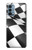 S2408 市松模様のスポーツ レース旗 Checkered Winner Flag OnePlus Nord N200 5G バックケース、フリップケース・カバー