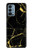 S2896 ゴールドマーブルグラフィックプリント Gold Marble Graphic Printed OnePlus Nord N200 5G バックケース、フリップケース・カバー