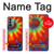 S2985 絞り染めカラー Colorful Tie Dye Texture OnePlus Nord N200 5G バックケース、フリップケース・カバー