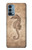 S3214 タツノオトシゴスケルトン化石 Seahorse Skeleton Fossil OnePlus Nord N200 5G バックケース、フリップケース・カバー