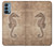 S3214 タツノオトシゴスケルトン化石 Seahorse Skeleton Fossil OnePlus Nord N200 5G バックケース、フリップケース・カバー