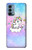 S3256 かわいいユニコーンの漫画 Cute Unicorn Cartoon OnePlus Nord N200 5G バックケース、フリップケース・カバー