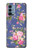 S3265 ヴィンテージ花柄 Vintage Flower Pattern OnePlus Nord N200 5G バックケース、フリップケース・カバー