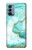 S3399 緑の大理石のグラフィックプリント Green Marble Graphic Print OnePlus Nord N200 5G バックケース、フリップケース・カバー