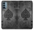 S3446 エーススペード Black Ace Spade OnePlus Nord N200 5G バックケース、フリップケース・カバー