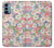 S3688 花の花のアートパターン Floral Flower Art Pattern OnePlus Nord N200 5G バックケース、フリップケース・カバー