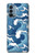 S3751 波のパターン Wave Pattern OnePlus Nord N200 5G バックケース、フリップケース・カバー